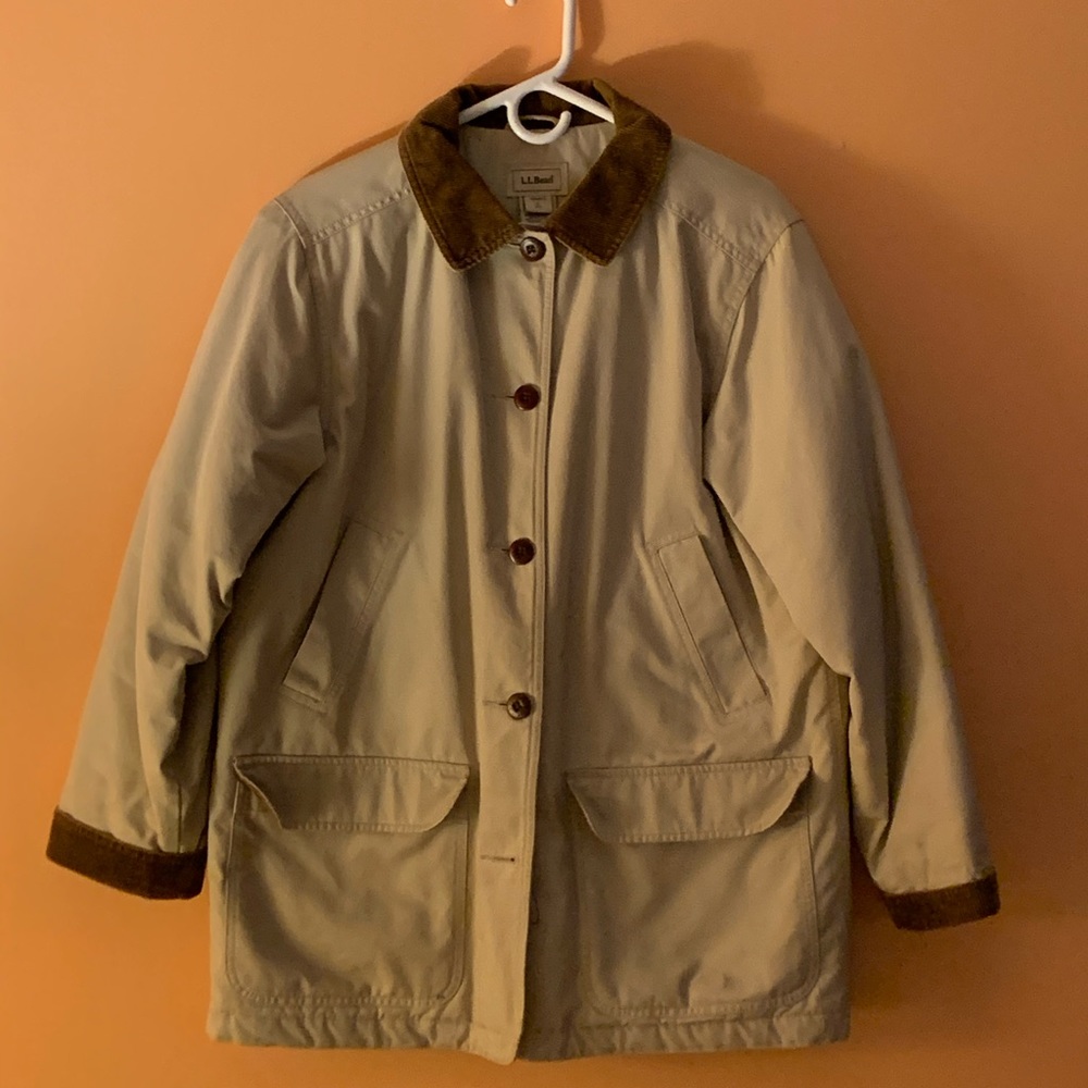 LL BEAN WOMANS WINTER BARN JACKET